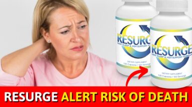 Resurge Review - 4 MONTHS OF USING! Resurge Supplement Review! Resurge Supplement Review 2021!