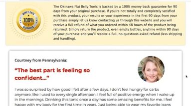 Okinawa Flat Belly Tonic Review: Is It Worth the Money? Scam or Legit?