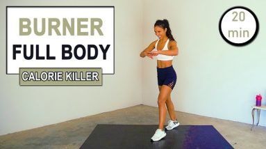 20 min CALORIE KILLER HIIT Workout - Full body HIIT Workout | No Equipment | No Repeat