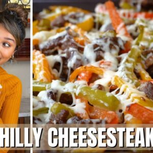 PHLLY CHEESESTEAK ONE PAN! How to Make Keto Philly Cheesesteak Recipe