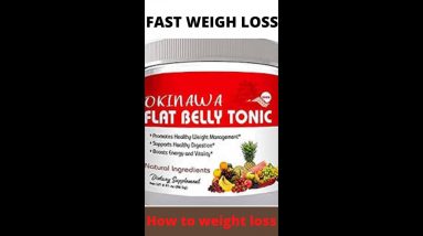 The Okinawa Flat Belly Tonic is a new one-of-a-kind weight loss “tonic” supplement.