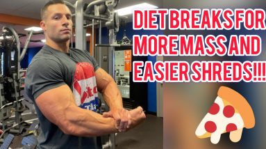 Diet Breaks for More Mass and Cutting Fat Faster!!!! #loseweight #eatmore #burnfat