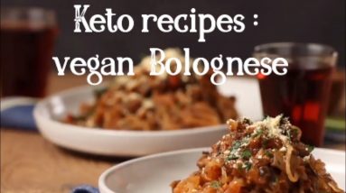 Keto recipes : vegan Bolognese #shorts #cooking