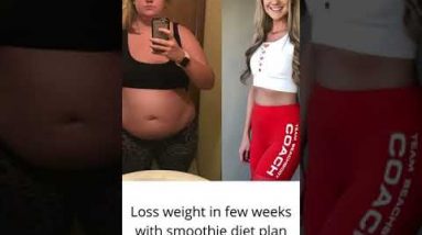 Loss weight with smoothie diet