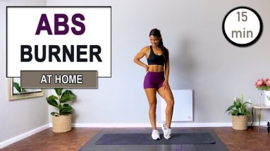 15 min ABS BURNING WORKOUT at Home | Upper & Lower Abs Workout