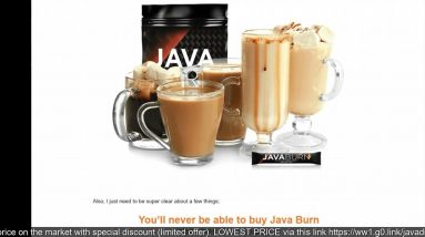 Java Burn Hoax. Java Burn Product