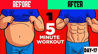 30 Day Video Course For Losing Belly Fat (Get Flat Stomach Workout) - Day 17