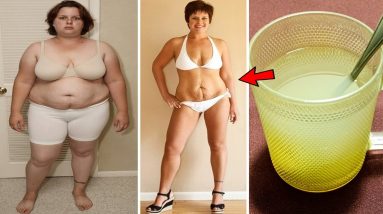 Drink to lose belly fat in 7 days! Get a flat stomach quickly! Magic weight loss drink