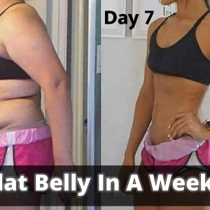 Flat Belly In a Week | One Cup a Day Will Burn Belly And Rumen Fat Quickly | Without Diet or Exercis