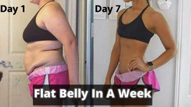 Flat Belly In a Week | One Cup a Day Will Burn Belly And Rumen Fat Quickly | Without Diet or Exercis