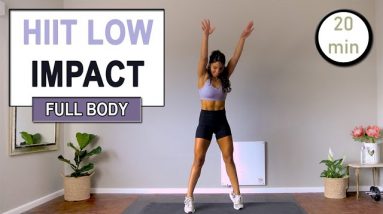 20 min LOW IMPACT Full Body Workout | No Jumping | No Repeat & No Equipment needed