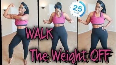 Burn fat by walking daily! 20 minutes( lose weight walking)