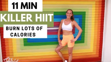 HIIT WORKOUT CALORIE KILLER // 11 MIN Fat burn extreme