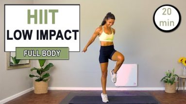 20 min LOW IMPACT Full Body Workout | No Jumping | No Repeat & No Equipment needed