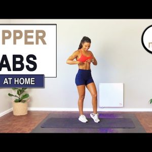 10 min Upper ABS WORKOUT at Home | Upper Abs Workout for Women | The Modern Fit Girl