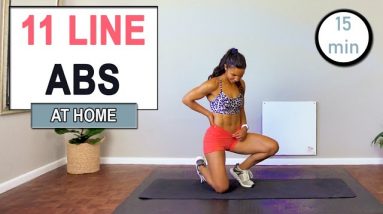 15 min INTENSE 11 LINE ABS Workout | Abs Workout at Home | The Modern Fit Girl