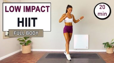 20 min LOW IMPACT Full Body Workout | No Jumping | No Repeat | The Modern Fit Girl