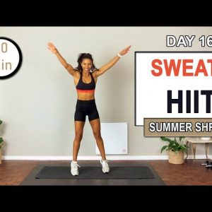 DAY 16 - 20 min Sweaty Full Body HIIT Workout | The Modern Fit Girl | Summer Shred Workout Challenge