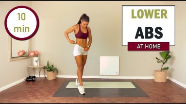 15 min INTENSE LOWER ABS WORKOUT at Home | The Modern Fit Girl Abs Workout