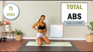 15 min INTENSE TOTAL ABS WORKOUT | The Modern Fit Girl Abs Workout