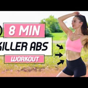 8 Minutes Killer Abs Workout At Home | The Ultimate Abs Workout In 2022
