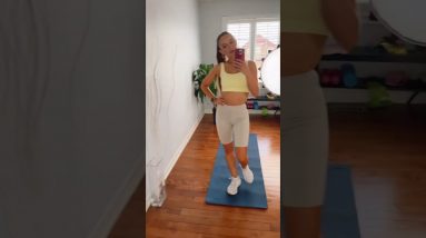🎥🔥 Have you tried my new 8 min HOURGLASS WAIST WORKOUT? 🤩 #shorts