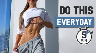 Get SNATCHED WAIST & ABS in JUST 5 Min/Day - Intense, No Rest, No Equipment!