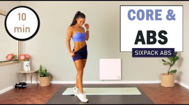 10 min INTENSE ABS & CORE WORKOUT | The Modern Fit Girl Abs Workout