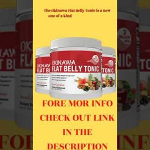 The Okinawa Flat Belly Tonic is a new one of a kind weight loss tonic supplement