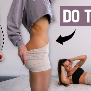 DO THIS EVERYDAY to Reduce Bloated Belly & Get Abs | At Home Cardio/Ab Workout, No Equipment Needed!