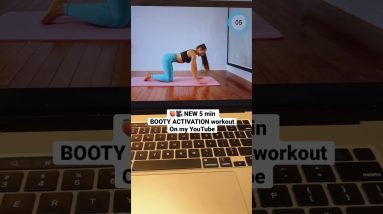 🎥🍑have you tried our new 5 min BOOTY ACTIVATION workout? 💦 #shorts