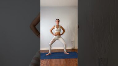 🔥HOW TO TRIM INNER THIGHS in 3 exercises #shorts wearing @WISKII Active
