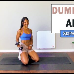 20 min WEIGHTED ABS WORKOUT for Defined Abs - Dumbbell Ab Workout | The Modern Fit Girl