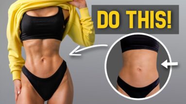 INSANE AB CHALLENGE - Get Sexy Abs & Toned Belly in JUST 10 Min! Intense, No Equipment, At Home