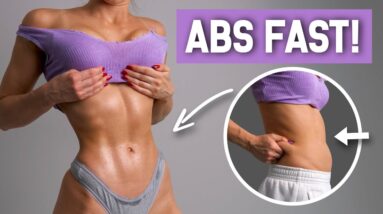6 MIN LOWER ABS & BELLY FAT BURN - Fast Abs Challenge! Intense, No Rest, No Equipment, At Home