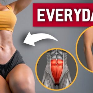 DO THIS EVERYDAY To Reduce BELLY FAT & Get ABS - Muffin Top & Lower Abs Workout, No Equipment
