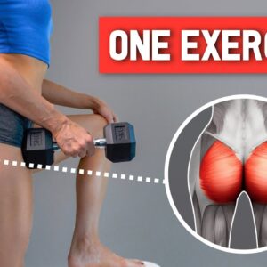 DO THIS 1 EXERCISE To Grow BIGGER BOOTY! Intense Hip Thrust Challenge, At Home + Weights