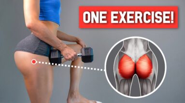 DO THIS 1 EXERCISE To Grow BIGGER BOOTY! Intense Hip Thrust Challenge, At Home + Weights