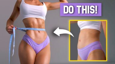 DO THIS To Lose BELLY POOCH & Get ABS - Lower Abs & Belly Fat Workout, No Equipment, At Home