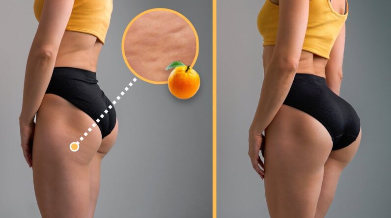 DO THIS EVERYDAY To Reduce BOOTY CELLULITE! Target Butt Dimples & Orange Looking Skin, No Equipment
