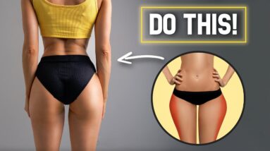 Reduce SADDLEBAGS NATURALLY! Outer Thighs & Side Booty Workout, No Equipment, At Home