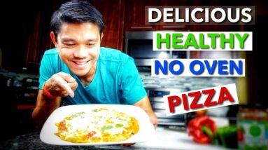 How to Cook Healthy on Budget / No Oven No Bake Pizza Weight Loss