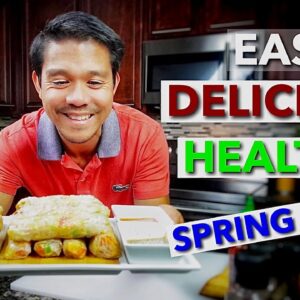 How to Cook Healthy on Budget / Quick Easy Spring Rolls Weight Loss