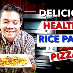 How To Lose Weight on Budget / Quick Easy Rice Paper Pizza Weight Loss