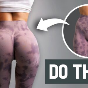 Reduce HIP DIPS & Grow SIDE BOOTY NATURALLY - Intense Glute Med Workout, No Equipment, At Home