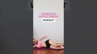 @Barbie Workout to Get Toned + Tight Outer Thighs 🔥