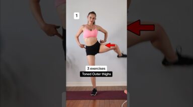 Best Toned Outer Thighs Workout🔥 #short #postpartum #workout