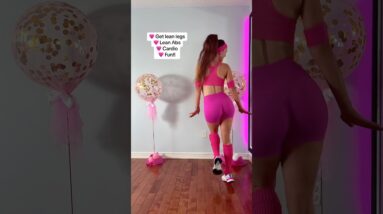 🩷New Barbie Dance Workout up on YouTube🩷 #short #barbie #barbiedance #workout