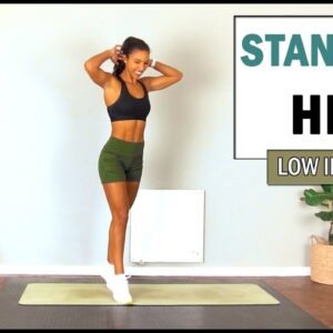 20 min All Standing No Jumping HIIT Workout | No Equipment | Low Impact | The Modern Fit Girl