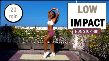 20 min LOW IMPACT FULL BODY WORKOUT | HIIT Workout | The Modern Fit Girl |